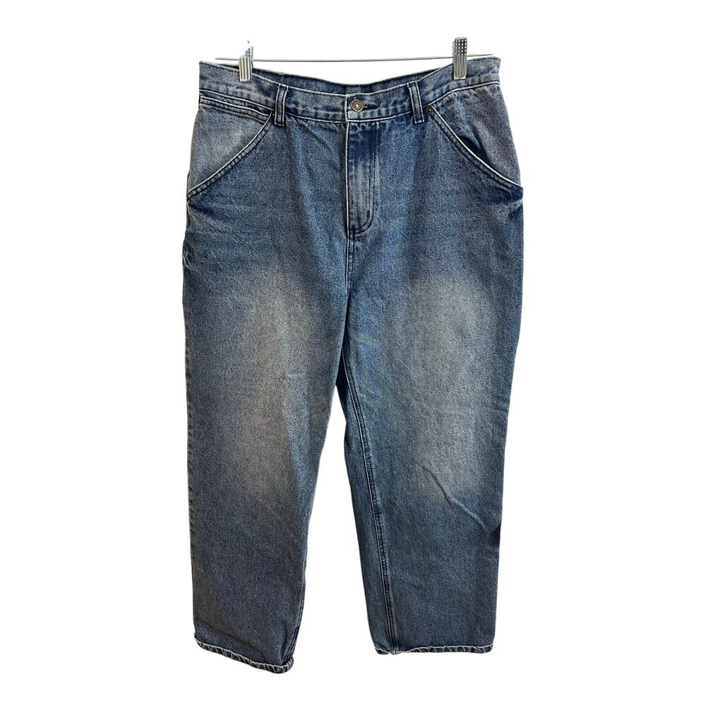No. 6 Store Carpenter Painter Jeans Light Blue Wash Denim Sz 30x31 GREAT!